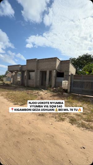 Nyumba ya vyumba vinne inauzwa Kigamboni Geza, Dar Es Salaam Nyumba ya vyumba vinne inauzwa Kigamboni Geza, Dar Es Salaam