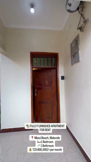 1 Bedroom Furnished Apartment for Rent in Mbezi Beach, Dar Es Salaam