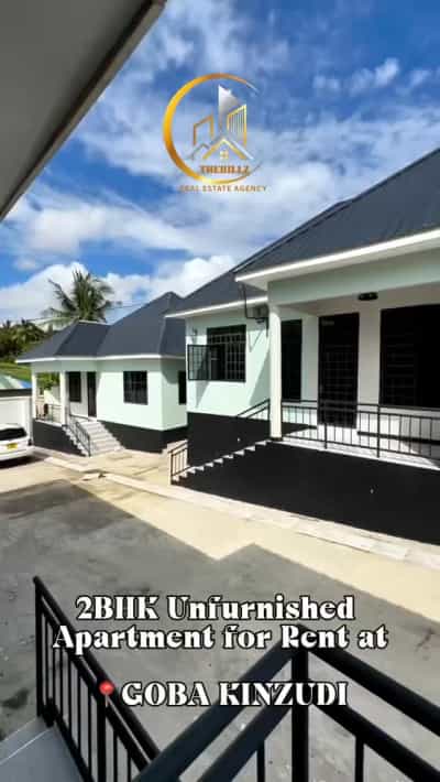Apartment ya vyumba viwili inapangishwa Goba Kinzudi (Magorofani), Dar Es Salaam