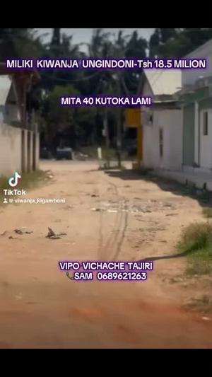Kiwanja kinauzwa Ungindoni, Kigamboni, Dar Es Salaam