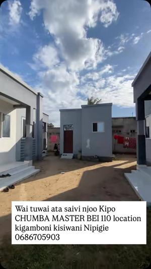 1 Bedroom House for Sale in Kigamboni Kisiwani, Dar Es Salaam 1 Bedroom House for Sale in Kigamboni Kisiwani, Dar Es Salaam