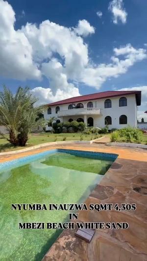Nyumba inauzwa Mbezi Beach White Sand, Dar Es Salaam (4305 sqm)