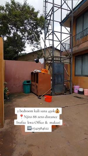 Apartment ya vyumba viwili inapangishwa Njiro 88, Arusha