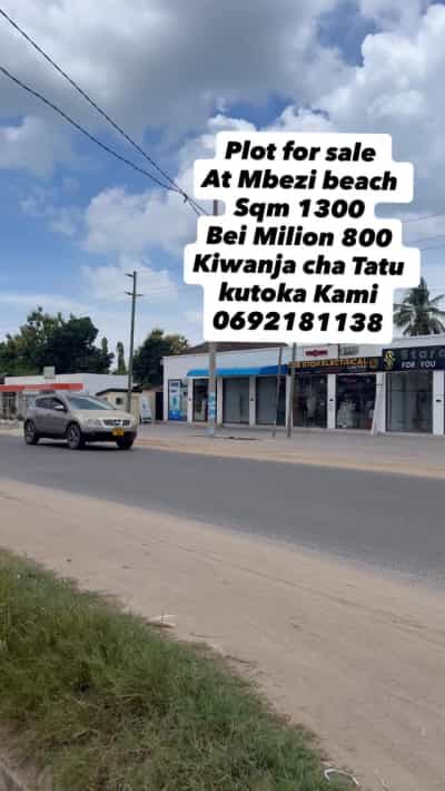 Residential Plot for Sale in Mbezi beach, Dar Es Salaam (1300 sqm)