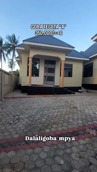 Nyumba ya vyumba viwili inapangishwa GOBA TEGETA "A" BAJAJI 1000, Dar Es Salaam