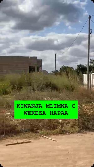 Plot for sale in Mlimwa C, Dodoma sqm 548 Plot for sale in Mlimwa C, Dodoma sqm 548