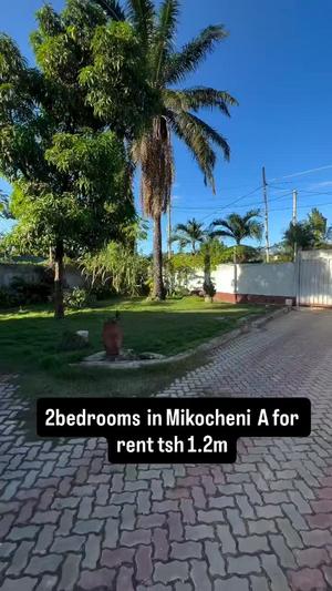 Nyumba/Apartment ya vyumba viwili inapangishwa Mikocheni A, Dar Es Salaam