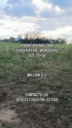 Kiwanja kinauzwa Tungi Kipera, Morogoro (1624 sqm) Kiwanja kinauzwa Tungi Kipera, Morogoro (1624 sqm)