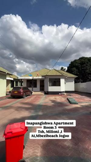 Apartment ya vyumba vitatu inapangishwa Mbezi Beach Jogoo, Dar Es Salaam