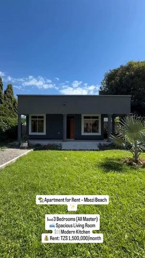 3 Bedrooms House/Apartment for Rent in Mbezi Beach, Dar Es Salaam