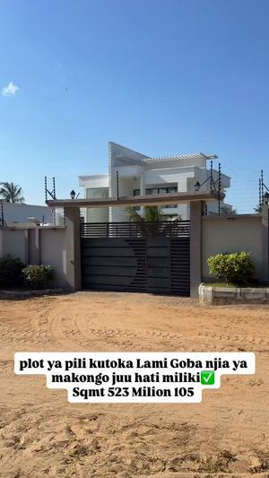 Kiwanja kinauzwa Goba, Dar Es Salaam (523 sqm)