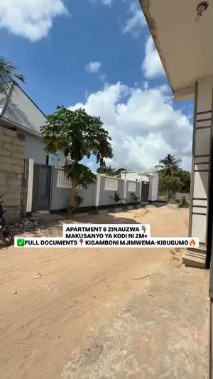 Apartment ya vyumba viwili inauzwa Kigamboni Kibugumo, Dar Es Salaam