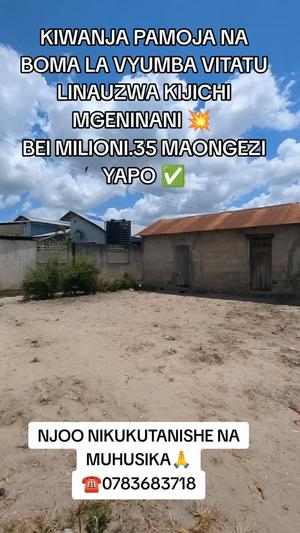 Nyumba ya vyumba vitatu inauzwa Kijichi Mgeninani, Dar Es Salaam Nyumba ya vyumba vitatu inauzwa Kijichi Mgeninani, Dar Es Salaam