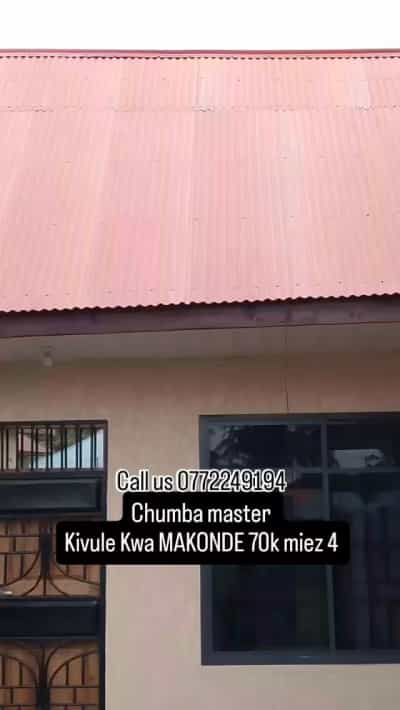 Nyumba ya chumba kimoja inapangishwa Kivule Kwa MAKONDE, Dar Es Salaam Nyumba ya chumba kimoja inapangishwa Kivule Kwa MAKONDE, Dar Es Salaam