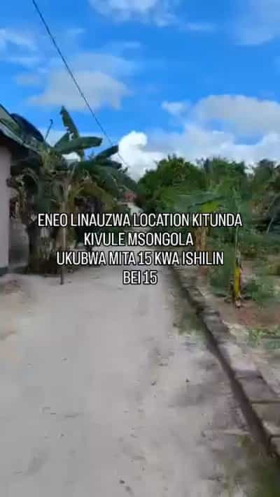 Kiwanja kinauzwa Kitunda Kivule Msongola, Dar Es Salaam (300 sqm)