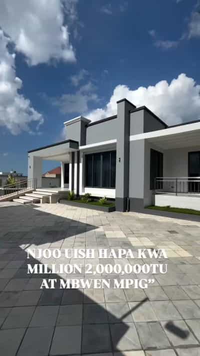 Nyumba ya vyumba vinne inauzwa Mbweni Mpigi, Dar Es Salaam