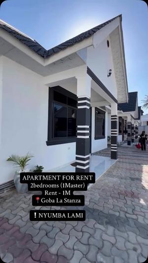 Apartment ya vyumba viwili inapangishwa Goba Lastanza, Dar Es Salaam Apartment ya vyumba viwili inapangishwa Goba Lastanza, Dar Es Salaam