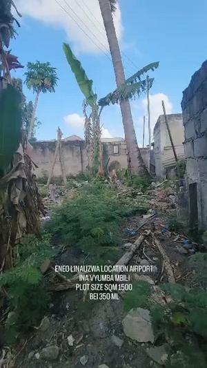 Nyumba ya vyumba viwili inauzwa Airport, Dar Es Salaam (1500 sqm)