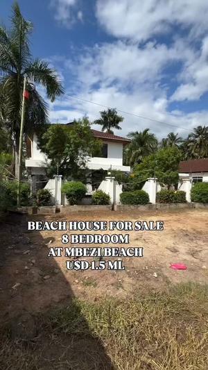 Nyumba ya vyumba 8 inauzwa Mbezi Beach Kidimbwi, Dar Es Salaam (1740 sqm)