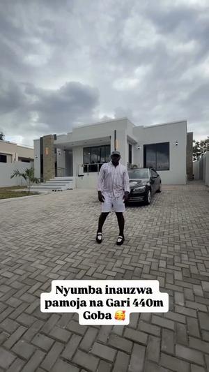 Nyumba ya vyumba vitatu inauzwa Goba Lastanza, Dar Es Salaam (700 sqm)