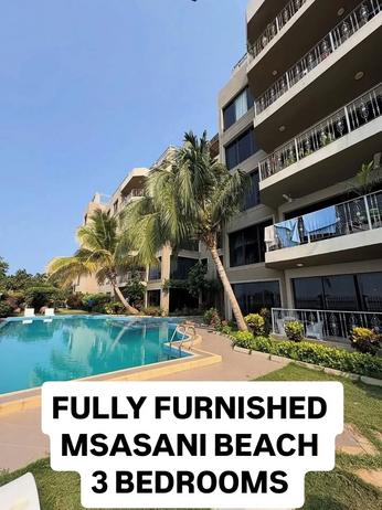 Nyumba (Furnished) ya vyumba vitatu inapangishwa Msasani Beach, Dar Es Salaam