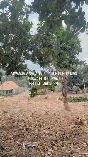Kiwanja kinauzwa Pugu Kimara, Dar Es Salaam (1800 sqm)