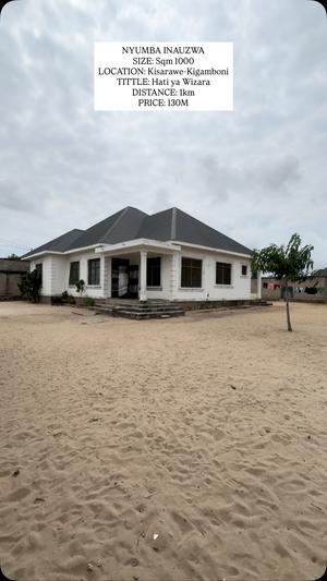 Nyumba ya vyumba vinne inauzwa Kisarawe, Kigamboni, Dar Es Salaam (1000 sqm) Nyumba ya vyumba vinne inauzwa Kisarawe, Kigamboni, Dar Es Salaam (1000 sqm)