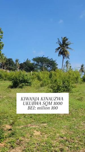 Plot for sale in Goba Maghorofani, Dar Es Salaam sqm 1000