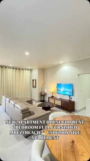Nyumba/Apartment (Furnished) ya vyumba viwili inapangishwa Mbezi Beach, Dar Es Salaam
