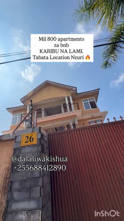 Nyumba/Apartment ya vyumba viwili inauzwa Tabata, Dar Es Salaam Nyumba/Apartment ya vyumba viwili inauzwa Tabata, Dar Es Salaam