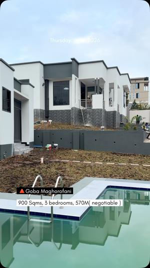 Nyumba ya vyumba vitatu inauzwa Goba Maghorofani, Dar Es Salaam (900 sqm) Nyumba ya vyumba vitatu inauzwa Goba Maghorofani, Dar Es Salaam (900 sqm)