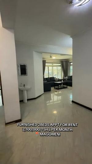 2 Bedrooms Furnished Apartment for Rent in Magomeni, Dar Es Salaam