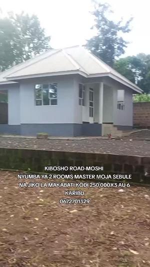 Nyumba ya vyumba viwili inapangishwa Kibosho Road, Kilimanjaro