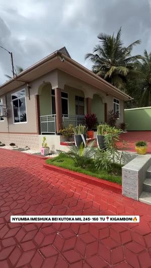 Nyumba ya vyumba vitatu inauzwa Kigamboni Mikwambe, Dar Es Salaam (750 sqm)