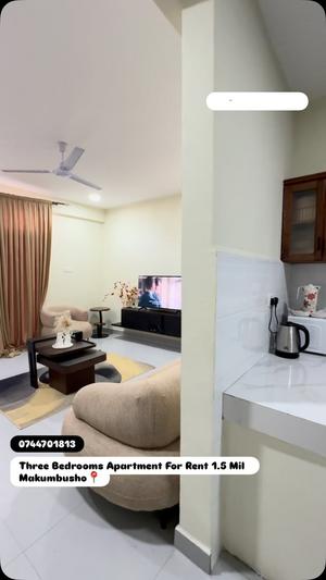 3 Bedrooms Apartment for Rent in Makumbusho, Dar Es Salaam