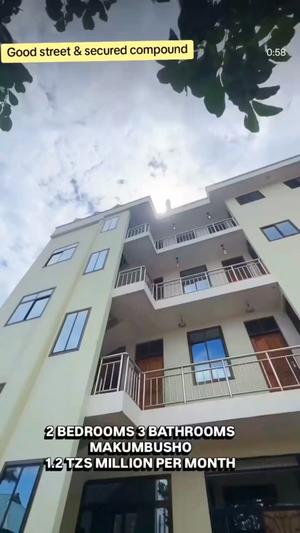 Apartment ya vyumba viwili inapangishwa Makumbusho, Dar Es Salaam Apartment ya vyumba viwili inapangishwa Makumbusho, Dar Es Salaam