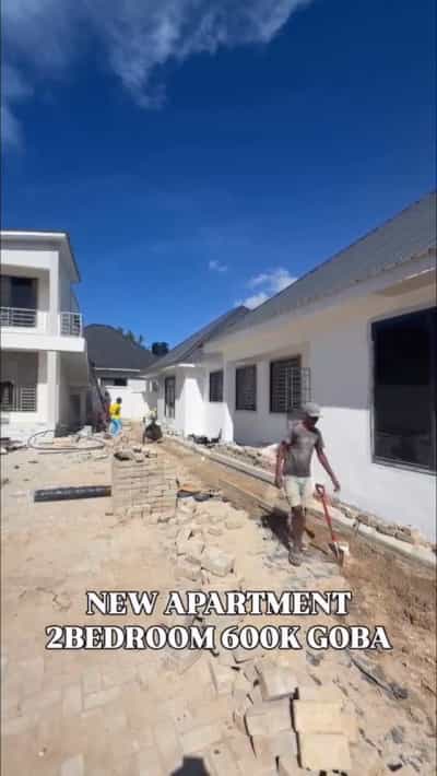 Apartment ya vyumba viwili inapangishwa Goba Lastanza, Dar Es Salaam