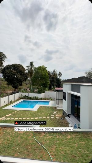 3 Bedrooms House for Sale in Goba Maghorofani, Dar Es Salaam (900 sqm)