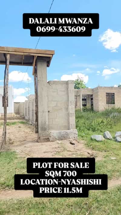 Residential Plot for Sale in BUSWELU-NYASHISHI, Mwanza (700 sqm)
