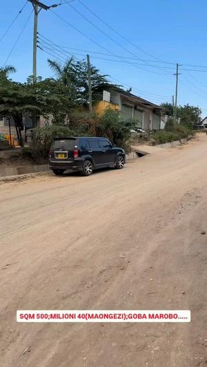 Kiwanja kinauzwa Goba Marobo, Dar Es Salaam sqm 500 Kiwanja kinauzwa Goba Marobo, Dar Es Salaam sqm 500