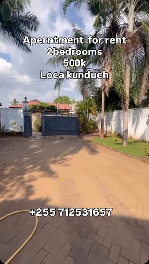 2 Bedrooms House/Apartment for Rent in Kunduchi, Dar Es Salaam