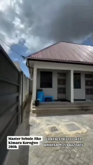Apartment ya chumba kimoja inapangishwa Kimara Korogwe, Dar Es Salaam