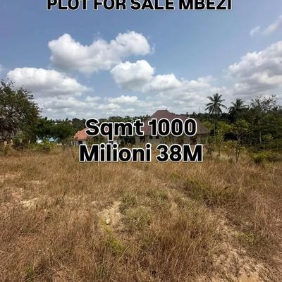 Kiwanja kinauzwa Mbezi Mwisho, Dar Es Salaam sqm 1000 Kiwanja kinauzwa Mbezi Mwisho, Dar Es Salaam sqm 1000