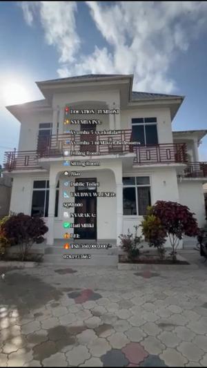 Nyumba ya vyumba vitano inauzwa Temboni, Dar Es Salaam (600 sqm)