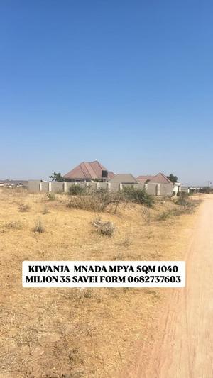 Kiwanja kinauzwa Mnada Mpya sqm 1040 Kiwanja kinauzwa Mnada Mpya sqm 1040