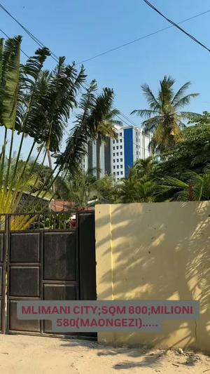 Plot for sale in Mlimani City, Dar Es Salaam Plot for sale in Mlimani City, Dar Es Salaam