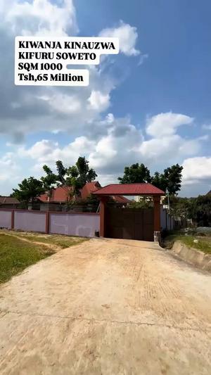 Kiwanja kinauzwa Kifuru Soweto, Dar Es Salaam sqm 1000 Kiwanja kinauzwa Kifuru Soweto, Dar Es Salaam sqm 1000