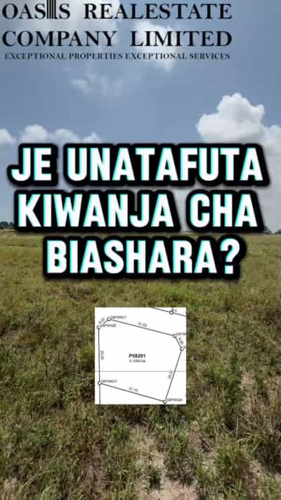 Kiwanja (Commercial Plot) kinauzwa Kigamboni Grand Estate, Dar Es Salaam (1050 sqm)