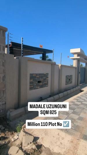 Kiwanja kinauzwa Madale Uzunguni, Dar Es Salaam sqm 825 Kiwanja kinauzwa Madale Uzunguni, Dar Es Salaam sqm 825