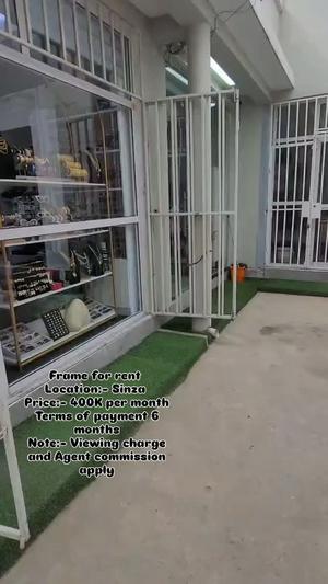 Frame ya Biashara inapangishwa Sinza, Dar Es Salaam